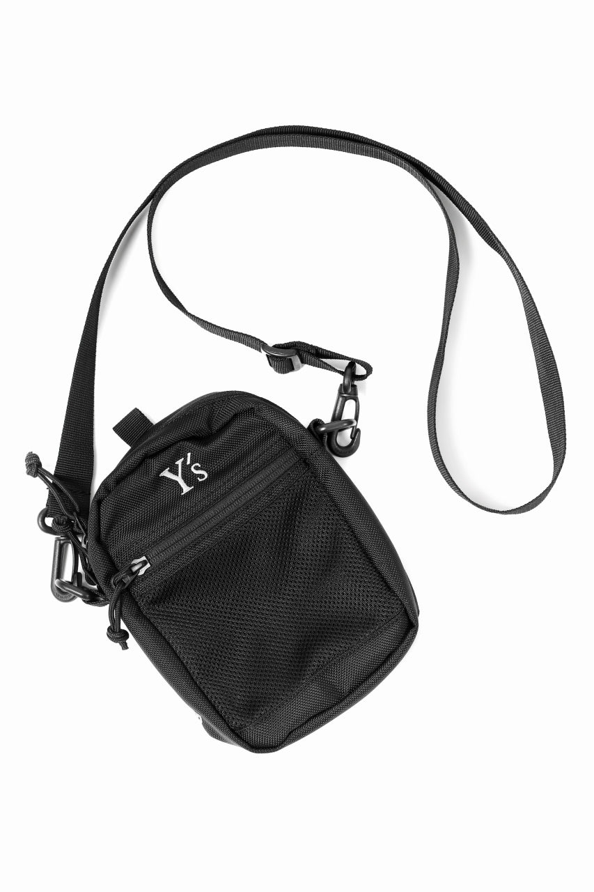 画像をギャラリービューアに読み込む, Y's x New Era SHOULDER POUCH (BLACK)