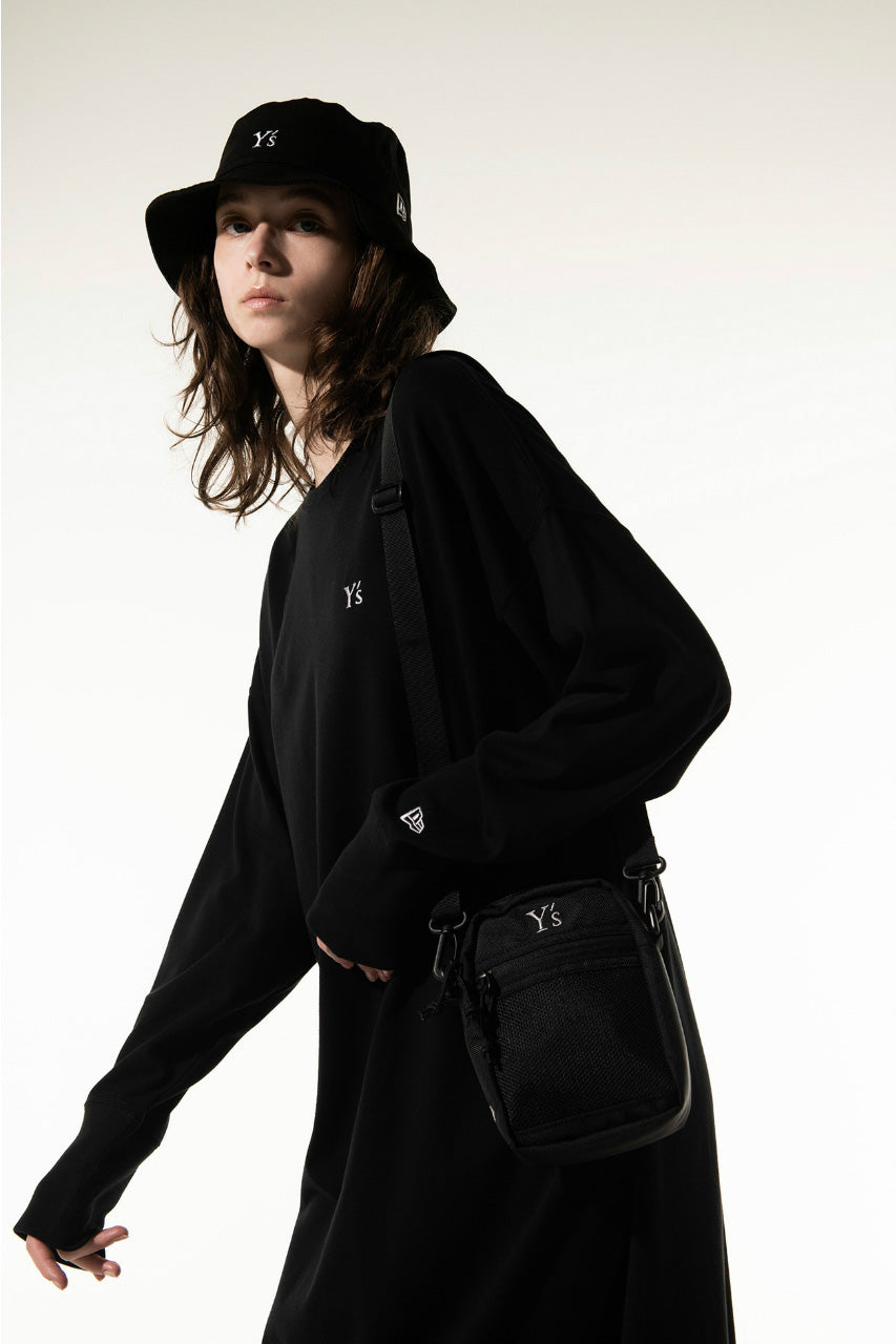 画像をギャラリービューアに読み込む, Y's x New Era SHOULDER POUCH (BLACK)