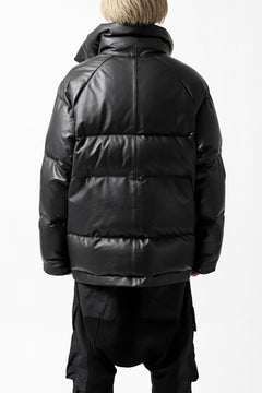 画像をギャラリービューアに読み込む, Y's.... SHEEP LEATHER DOWN JACKET (BLACK)