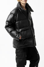 画像をギャラリービューアに読み込む, Y's.... SHEEP LEATHER DOWN JACKET (BLACK)
