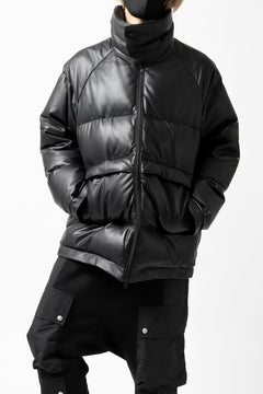 画像をギャラリービューアに読み込む, Y's.... SHEEP LEATHER DOWN JACKET (BLACK)