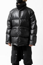 画像をギャラリービューアに読み込む, Y's.... SHEEP LEATHER DOWN JACKET (BLACK)