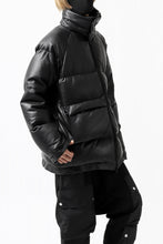 画像をギャラリービューアに読み込む, Y's.... SHEEP LEATHER DOWN JACKET (BLACK)