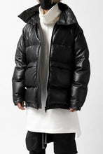 画像をギャラリービューアに読み込む, Y's.... SHEEP LEATHER DOWN JACKET (BLACK)