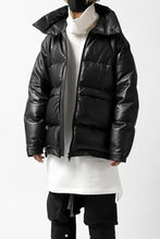 画像をギャラリービューアに読み込む, Y's.... SHEEP LEATHER DOWN JACKET (BLACK)