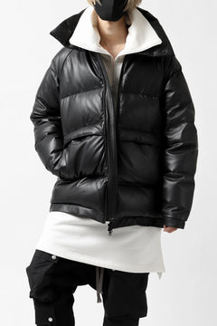 画像をギャラリービューアに読み込む, Y's.... SHEEP LEATHER DOWN JACKET (BLACK)