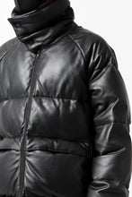 画像をギャラリービューアに読み込む, Y's.... SHEEP LEATHER DOWN JACKET (BLACK)
