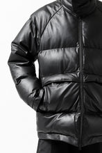 画像をギャラリービューアに読み込む, Y's.... SHEEP LEATHER DOWN JACKET (BLACK)