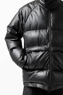 画像をギャラリービューアに読み込む, Y's.... SHEEP LEATHER DOWN JACKET (BLACK)