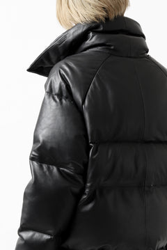 画像をギャラリービューアに読み込む, Y's.... SHEEP LEATHER DOWN JACKET (BLACK)