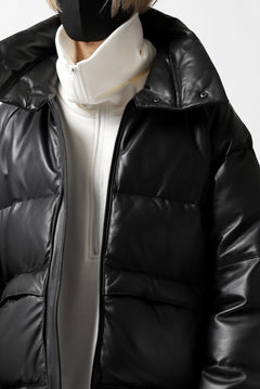 画像をギャラリービューアに読み込む, Y's.... SHEEP LEATHER DOWN JACKET (BLACK)