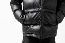 画像をギャラリービューアに読み込む, Y's.... SHEEP LEATHER DOWN JACKET (BLACK)