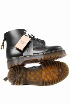 画像をギャラリービューアに読み込む, Y's x Dr. Martens 6-EYES BACK ZIP BOOTS 101 / VINTAGE SMOOTH (BLACK)