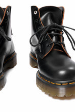 画像をギャラリービューアに読み込む, Y's x Dr. Martens 6-EYES BACK ZIP BOOTS 101 / VINTAGE SMOOTH (BLACK)