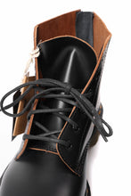画像をギャラリービューアに読み込む, Y's x Dr. Martens 6-EYES BACK ZIP BOOTS 101 / VINTAGE SMOOTH (BLACK)