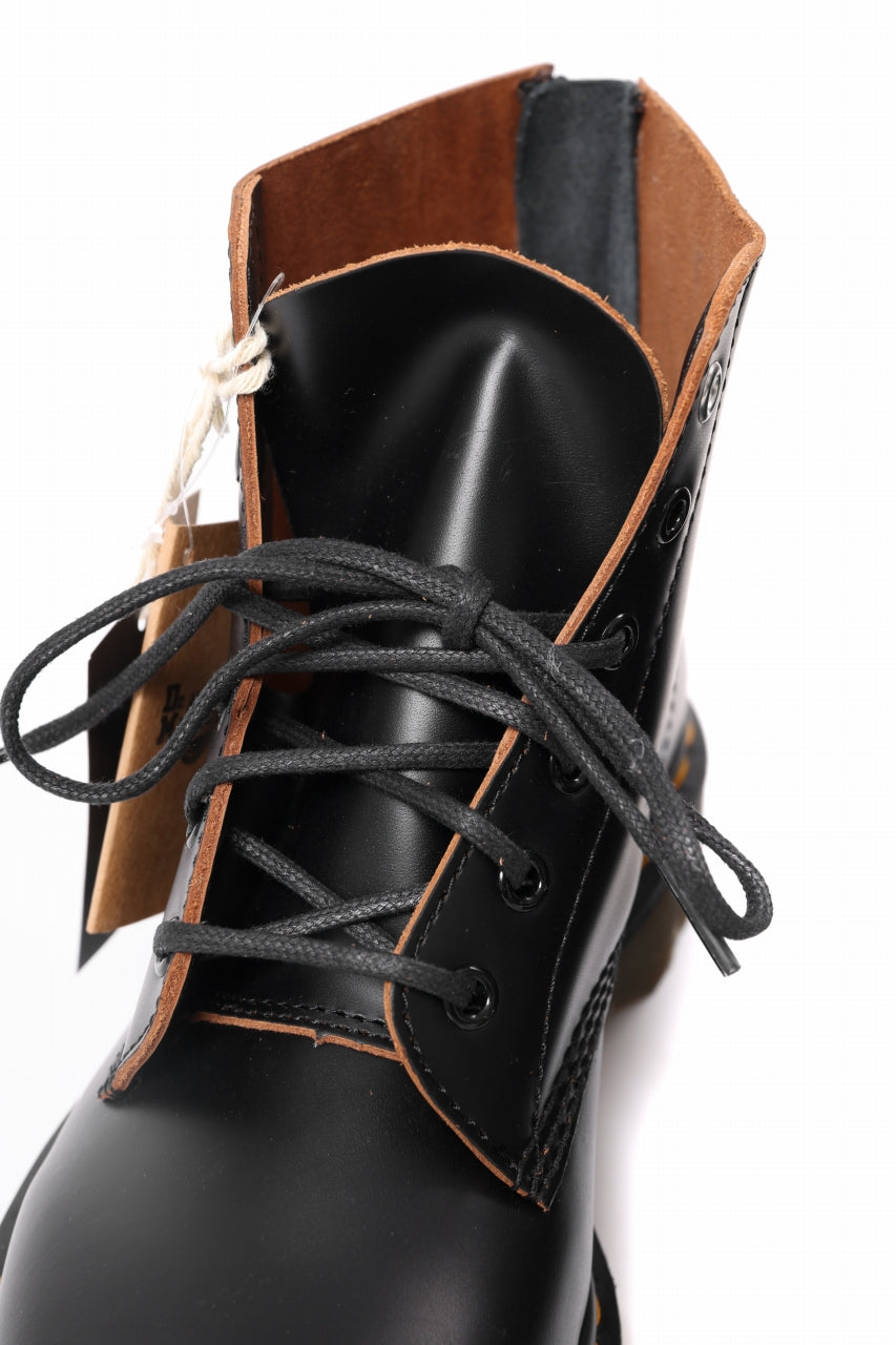 画像をギャラリービューアに読み込む, Y's x Dr. Martens 6-EYES BACK ZIP BOOTS 101 / VINTAGE SMOOTH (BLACK)