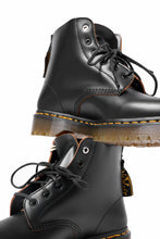 画像をギャラリービューアに読み込む, Y's x Dr. Martens 6-EYES BACK ZIP BOOTS 101 / VINTAGE SMOOTH (BLACK)