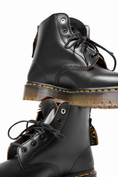 画像をギャラリービューアに読み込む, Y's x Dr. Martens 6-EYES BACK ZIP BOOTS 101 / VINTAGE SMOOTH (BLACK)