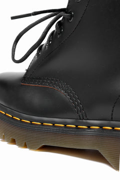 画像をギャラリービューアに読み込む, Y's x Dr. Martens 6-EYES BACK ZIP BOOTS 101 / VINTAGE SMOOTH (BLACK)