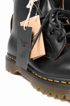 画像をギャラリービューアに読み込む, Y's x Dr. Martens 6-EYES BACK ZIP BOOTS 101 / VINTAGE SMOOTH (BLACK)