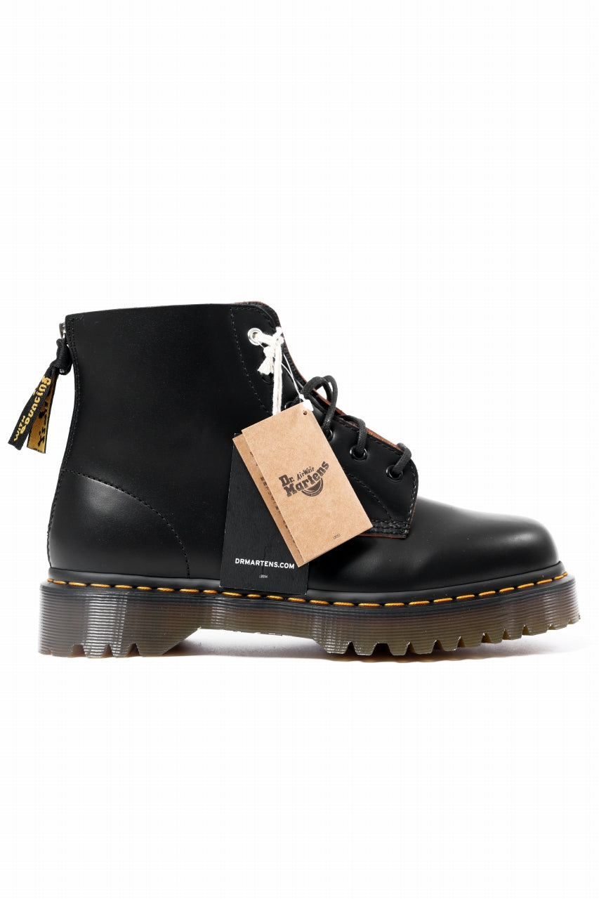 画像をギャラリービューアに読み込む, Y's x Dr. Martens 6-EYES BACK ZIP BOOTS 101 / VINTAGE SMOOTH (BLACK)