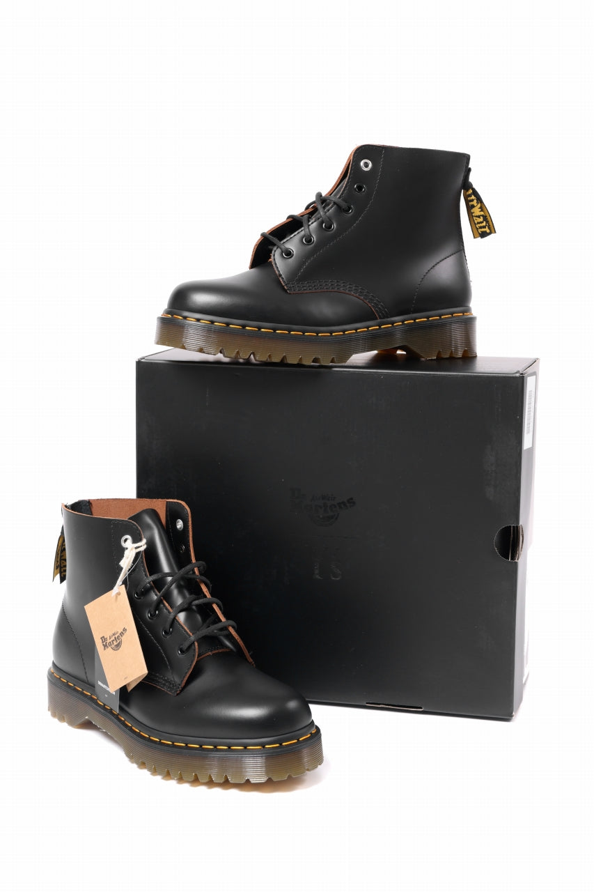 画像をギャラリービューアに読み込む, Y&#39;s x Dr. Martens 6-EYES BACK ZIP BOOTS 101 / VINTAGE SMOOTH (BLACK)