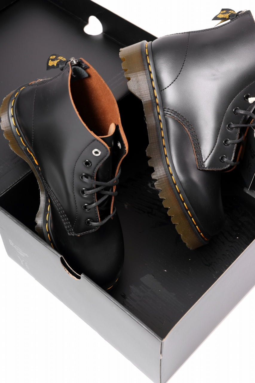 画像をギャラリービューアに読み込む, Y&#39;s x Dr. Martens 6-EYES BACK ZIP BOOTS 101 / VINTAGE SMOOTH (BLACK)