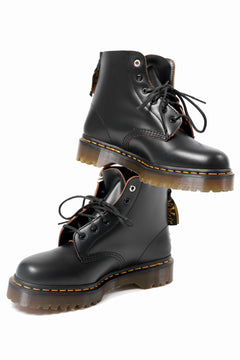 画像をギャラリービューアに読み込む, Y's x Dr. Martens 6-EYES BACK ZIP BOOTS 101 / VINTAGE SMOOTH (BLACK)