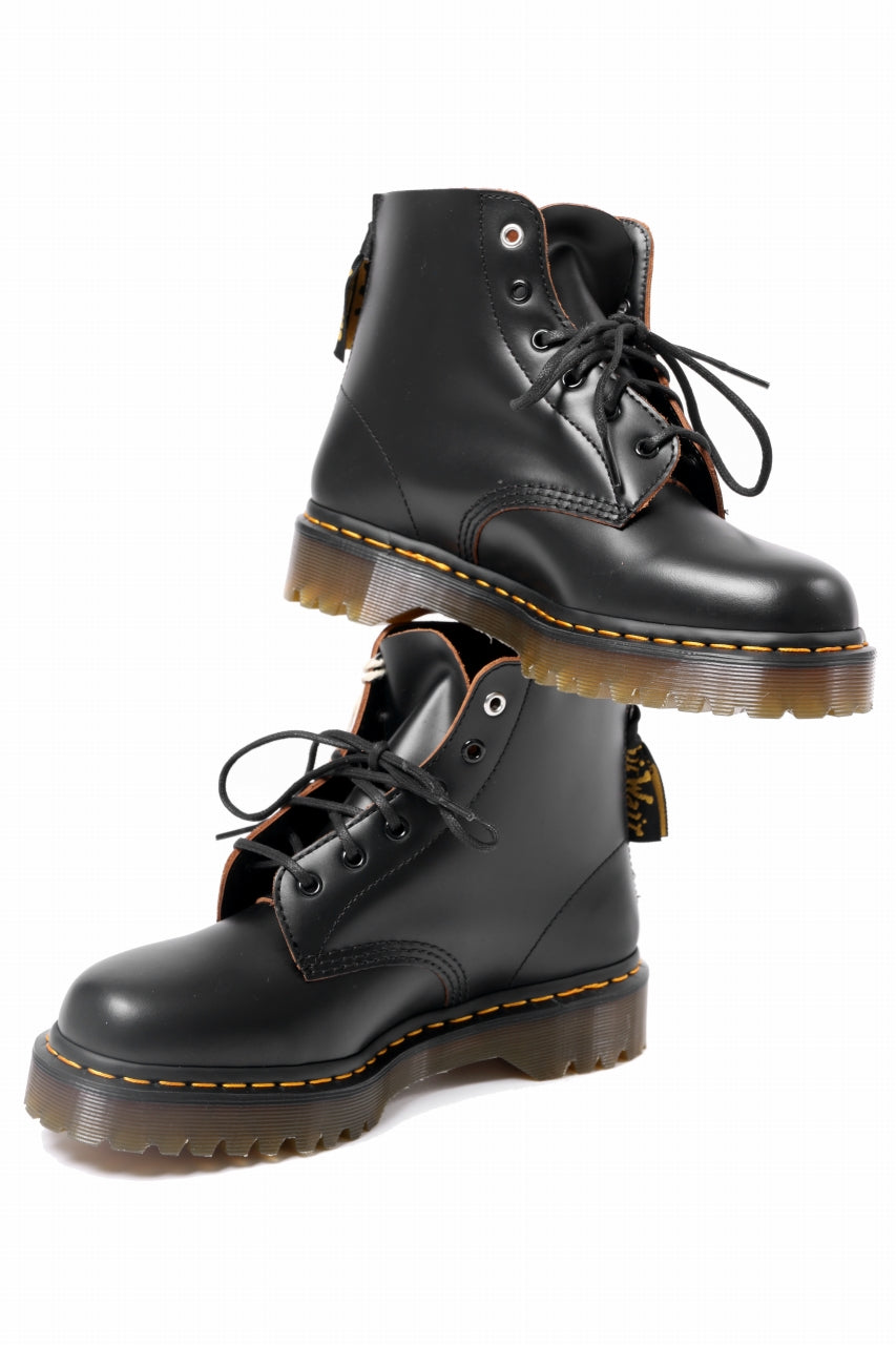 画像をギャラリービューアに読み込む, Y&#39;s x Dr. Martens 6-EYES BACK ZIP BOOTS 101 / VINTAGE SMOOTH (BLACK)