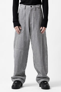 画像をギャラリービューアに読み込む, Y's PAINTER WORK PANTS / HICKORY STRIPE DENIM (INDIGO)