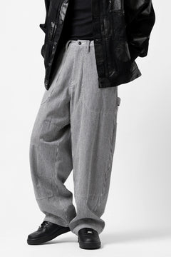 画像をギャラリービューアに読み込む, Y's PAINTER WORK PANTS / HICKORY STRIPE DENIM (INDIGO)