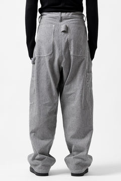 画像をギャラリービューアに読み込む, Y's PAINTER WORK PANTS / HICKORY STRIPE DENIM (INDIGO)