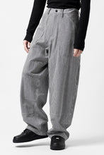 画像をギャラリービューアに読み込む, Y's PAINTER WORK PANTS / HICKORY STRIPE DENIM (INDIGO)