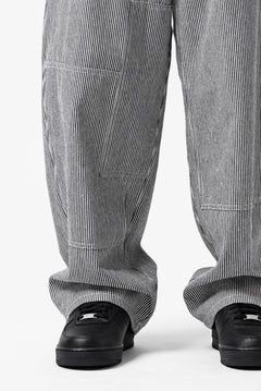画像をギャラリービューアに読み込む, Y's PAINTER WORK PANTS / HICKORY STRIPE DENIM (INDIGO)