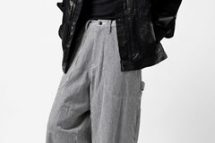 画像をギャラリービューアに読み込む, Y's PAINTER WORK PANTS / HICKORY STRIPE DENIM (INDIGO)
