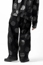 画像をギャラリービューアに読み込む, Y's.... 5POCKET JEANS / DOTS-PRINTED DENIM (BLACK)