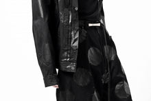 画像をギャラリービューアに読み込む, Y's.... 5POCKET JEANS / DOTS-PRINTED DENIM (BLACK)
