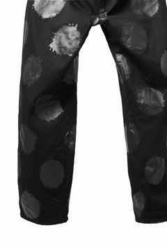 画像をギャラリービューアに読み込む, Y's.... 5POCKET JEANS / DOTS-PRINTED DENIM (BLACK)