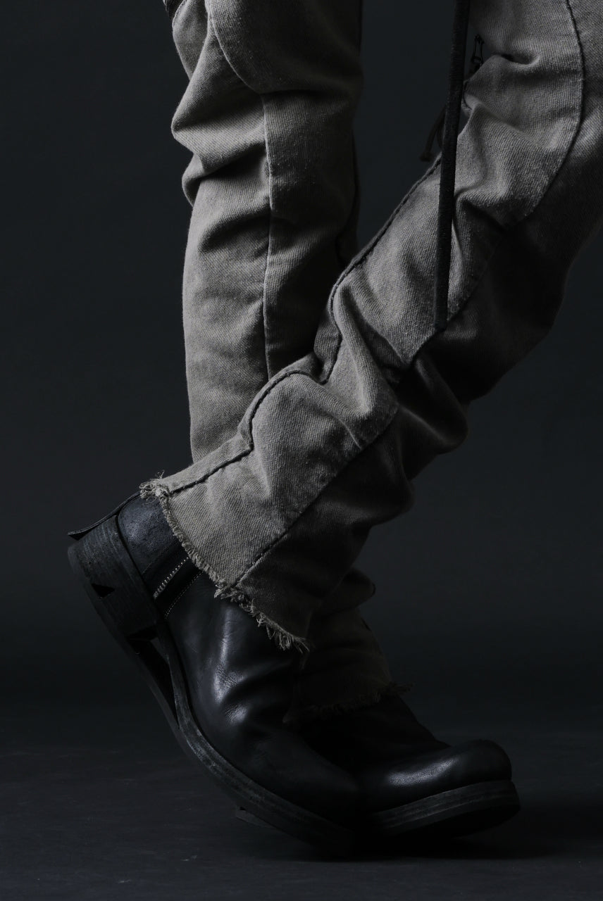 画像をギャラリービューアに読み込む, masnada ICONIC ZIP PANTS / STRETCH REPURPOSED COTTON (DUST)