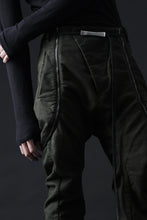 画像をギャラリービューアに読み込む, masnada ICONIC ZIP PANTS / STRETCH REPURPOSED COTTON (LEGION)