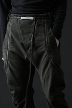 画像をギャラリービューアに読み込む, masnada ICONIC ZIP PANTS / STRETCH REPURPOSED COTTON (LEGION)