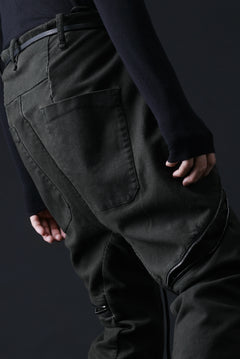 画像をギャラリービューアに読み込む, masnada ICONIC ZIP PANTS / STRETCH REPURPOSED COTTON (LEGION)