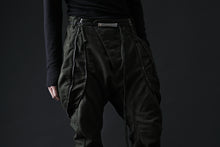 画像をギャラリービューアに読み込む, masnada ICONIC ZIP PANTS / STRETCH REPURPOSED COTTON (LEGION)