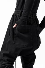 画像をギャラリービューアに読み込む, A.F ARTEFACT SARROUEL SKINNY PANTS / HI-STRETCH DENIM (BLACK)