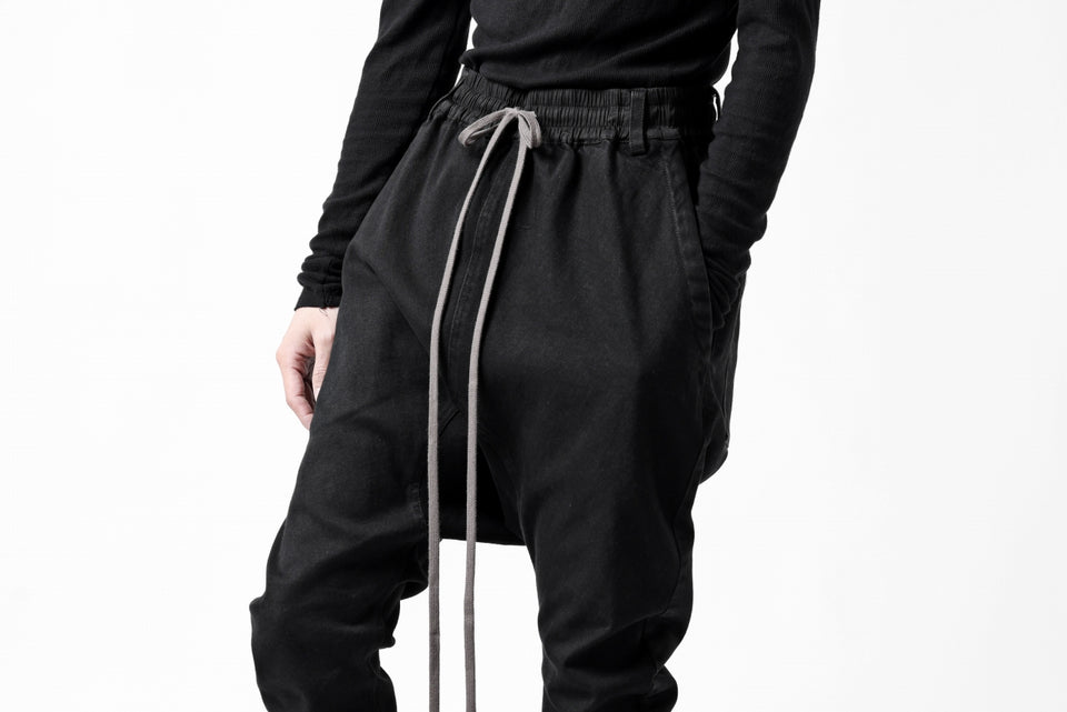画像をギャラリービューアに読み込む, A.F ARTEFACT SARROUEL SKINNY PANTS / HI-STRETCH DENIM (BLACK)