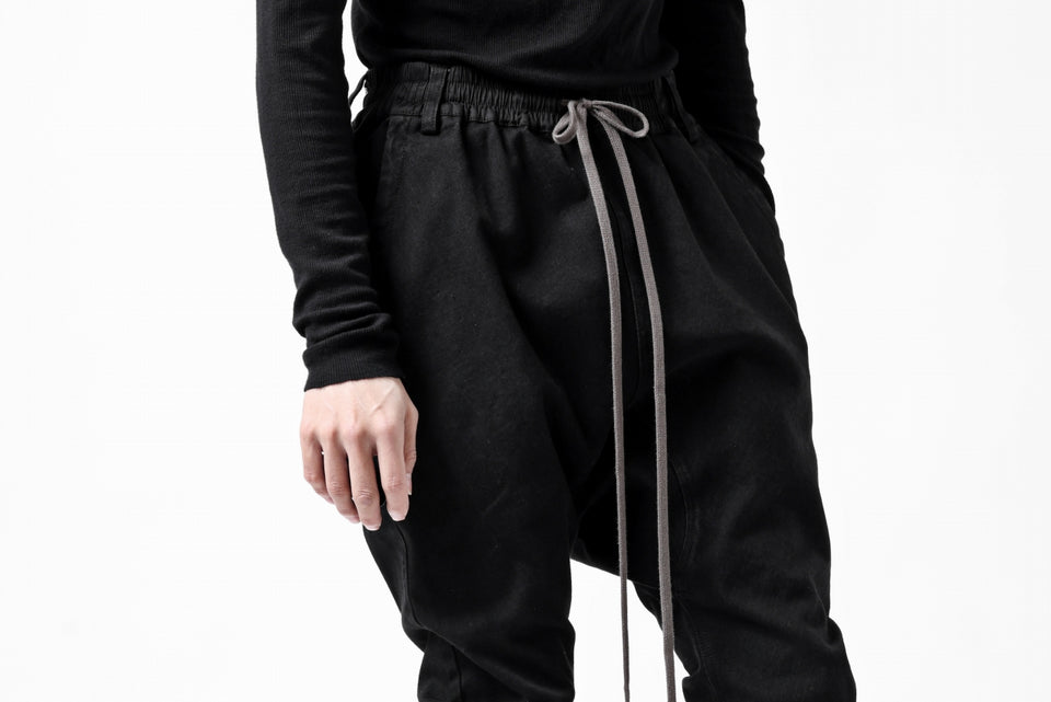 画像をギャラリービューアに読み込む, A.F ARTEFACT SARROUEL SKINNY PANTS / HI-STRETCH DENIM (BLACK)