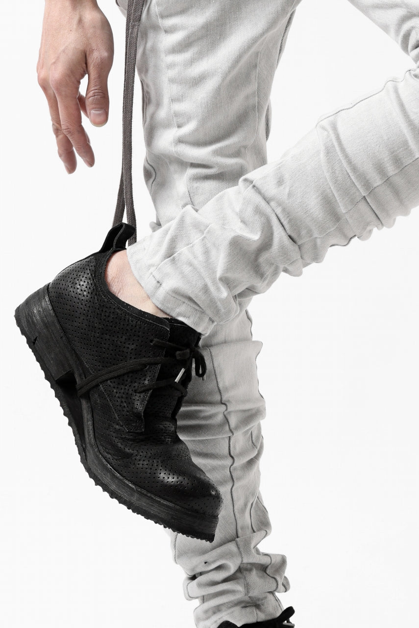 画像をギャラリービューアに読み込む, A.F ARTEFACT -thin-3D- DUST DYED DENIM ANATOMICAL PANTS (WHITE)