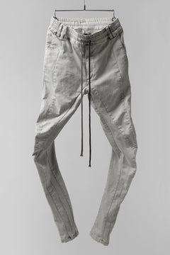画像をギャラリービューアに読み込む, A.F ARTEFACT -thin-3D- DUST DYED DENIM ANATOMICAL PANTS (WHITE)