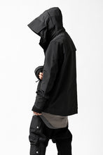 画像をギャラリービューアに読み込む, A.F ARTEFACT "PLEASANT" PARKA-JACKET / SALT SHRINKAGE NYLON (BLACK)