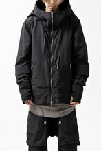画像をギャラリービューアに読み込む, A.F ARTEFACT "PLEASANT" PARKA-JACKET / SALT SHRINKAGE NYLON (BLACK)
